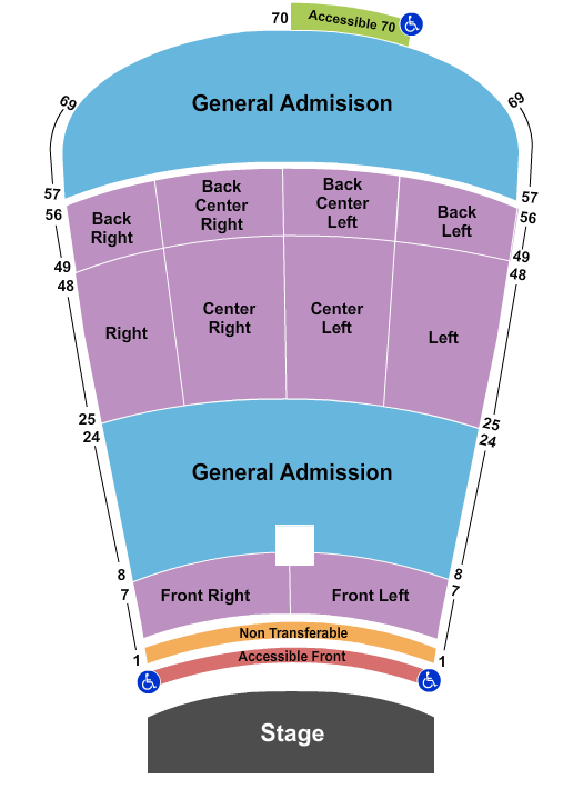 Red Rocks Amphitheatre Michael Franti Seating Chart